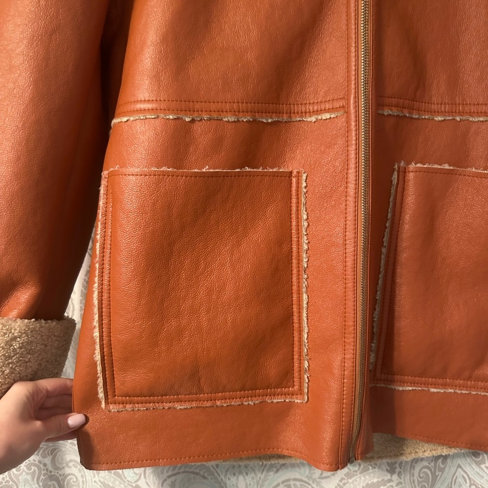 Nanushka Teddy Coat - Picture 2 of 7